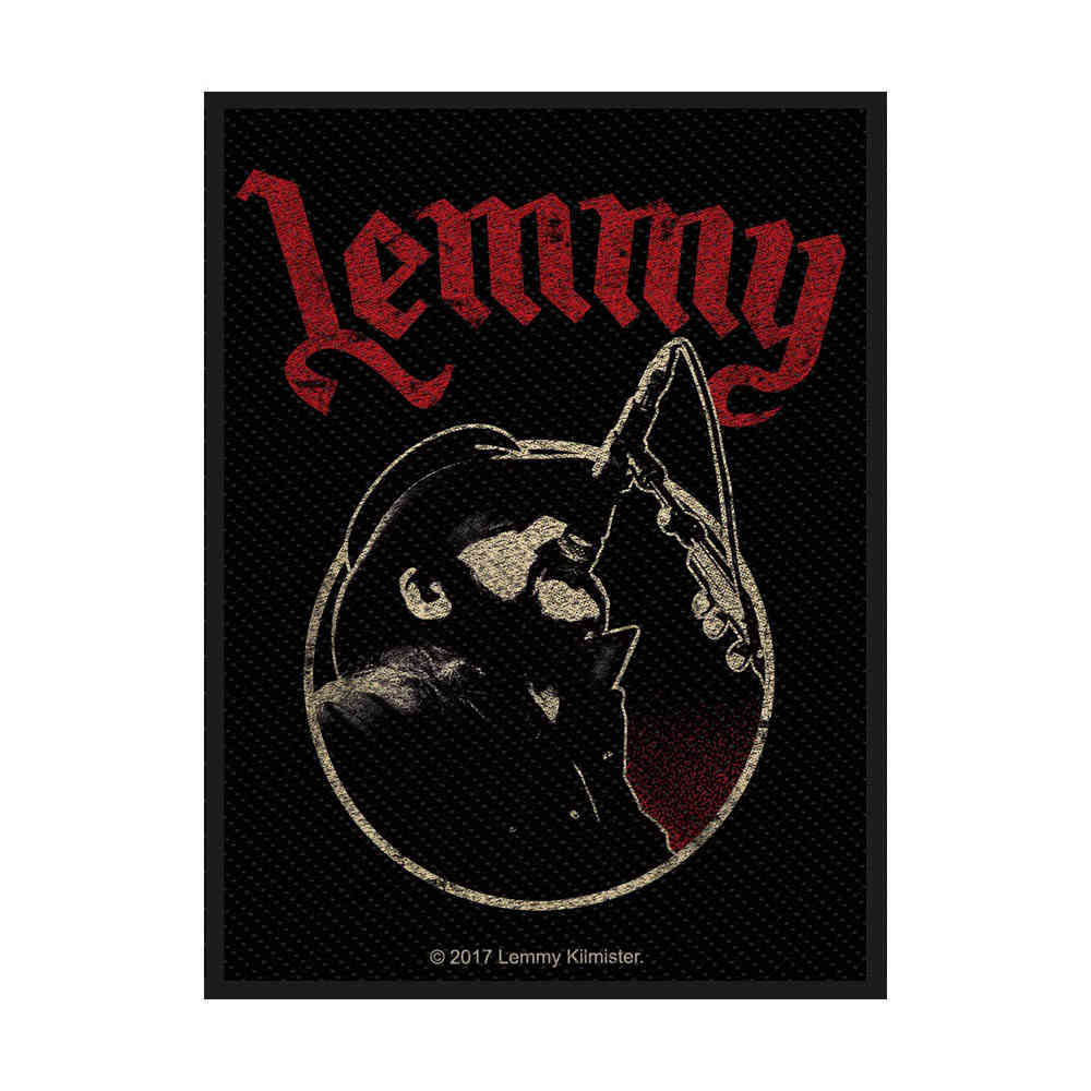 Lemmy Kilmister - Microphone Patch - Multicolours